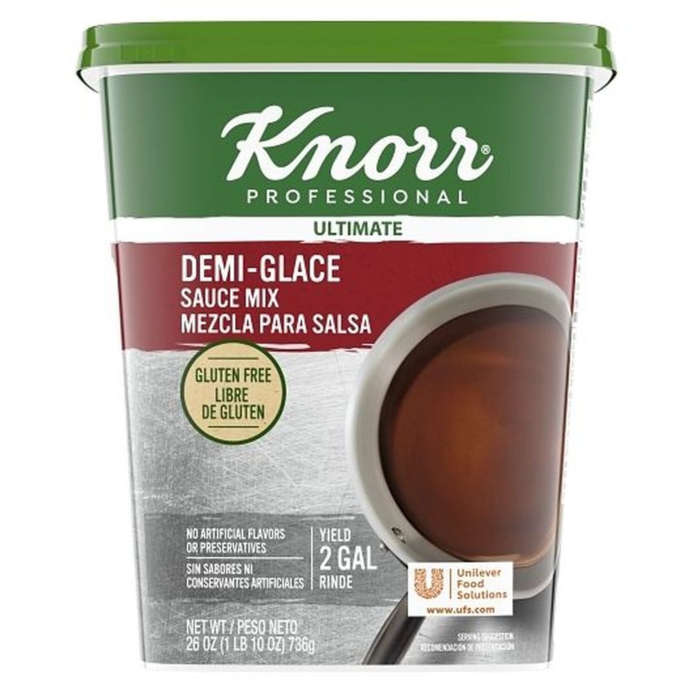Knorr Professional Ultimate Demi-glace Sauce Mix, 26 Ounce -- 4 Per Case
