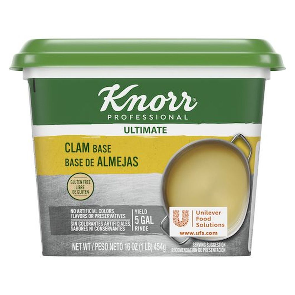 Knorr Professional Ultimate Clam Stock Base, 1 Pound -- 6 Per Case