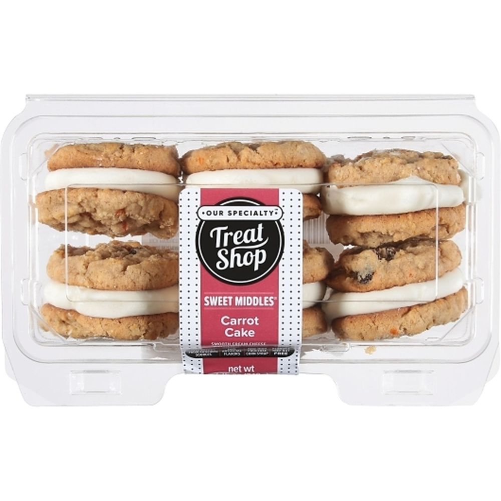 Our Specialty Treat Shop Sweet Middles Carrot Cake With Cream Cheese Filling, 7.75 Ounce -- 9 Per Case