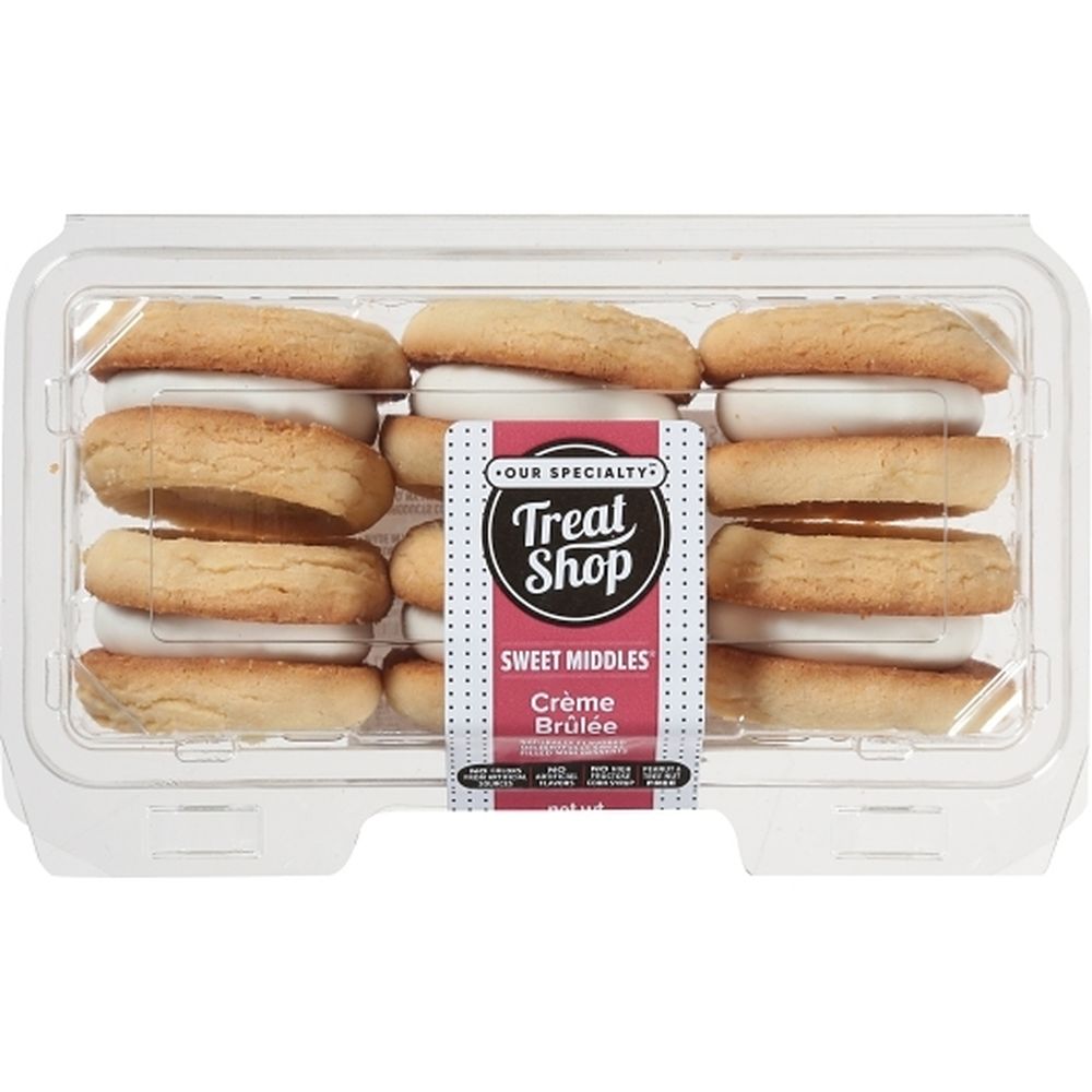 Our Specialty Treat Shop Sweet Middles Creme Brulee Baked Cookies, 7.75 Ounce -- 9 Per Case