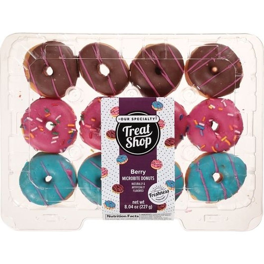 Treat Shop Berry Microbites Donuts