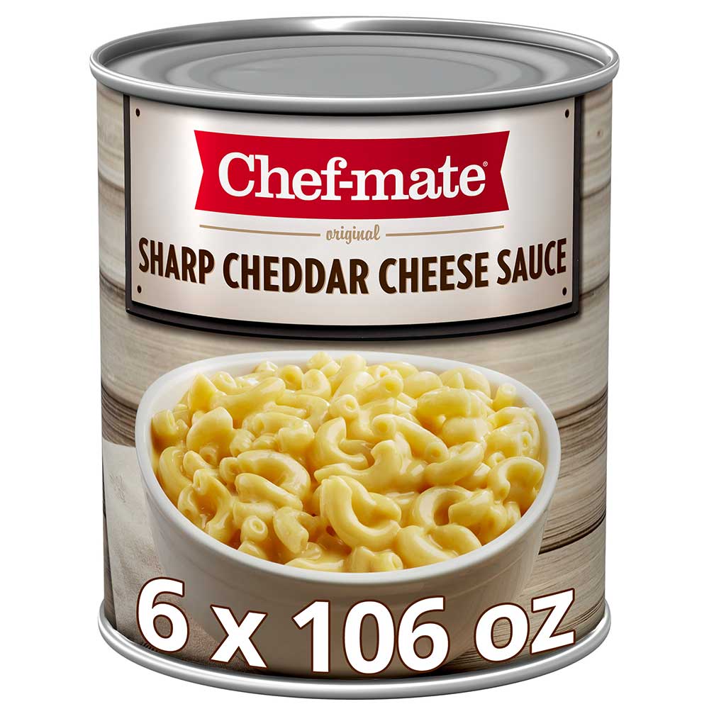 Chef-mate Sharp Cheddar Cheese Sauce, 106 Ounce -- 6 Per Case