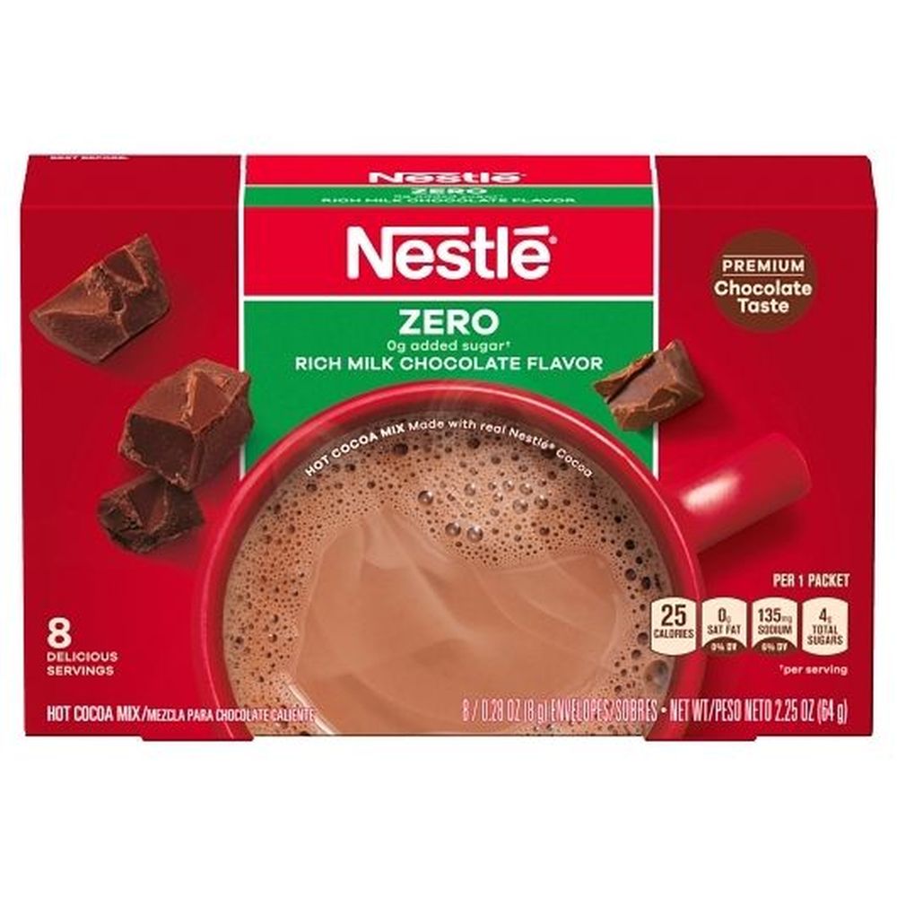 Nestle Rich Milk Chocolate Hot Cocoa Mix, 2.25 Ounce -- 12 Per Case