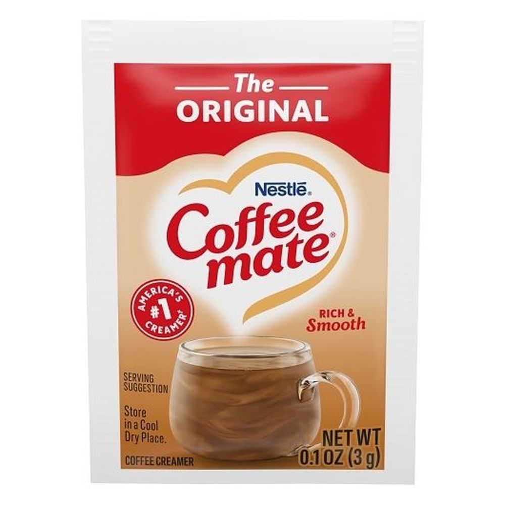Coffee-mate The Original Single Serve Powder Coffee Creamer, 3 Gram -- 1000 Per Case