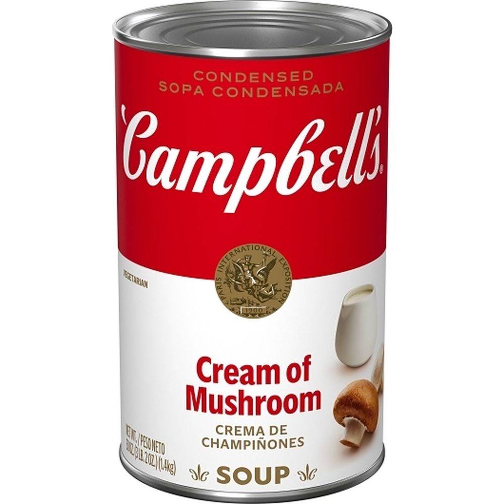 Campbell's Classic Condensed Cream Of Mushroom Soup, 50 Ounce -- 12 Per Case