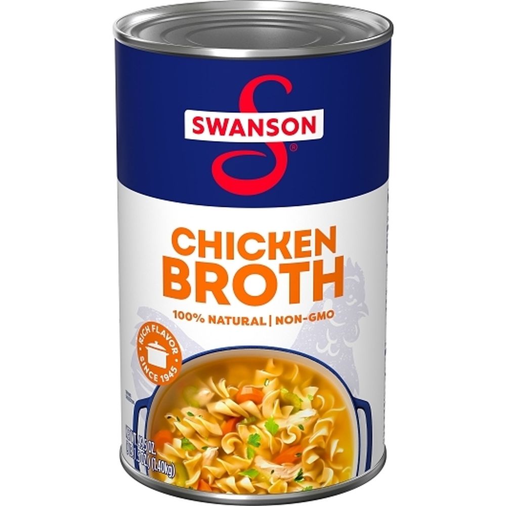 Swanson Chicken Broth, 49.5 Ounce -- 12 Per Case