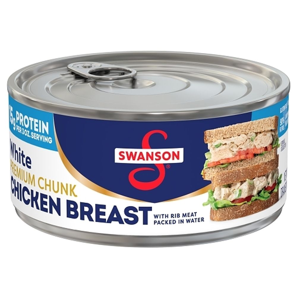 Swanson White Premium Chunk Chicken Breast In Water, 9.75 Ounce -- 12 Per Case