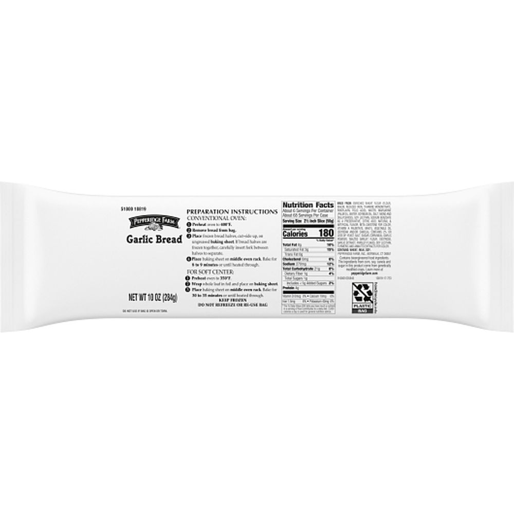 Pepperidge Farm Traditional Garlic Bread, 10 Ounce -- 12 Per Case