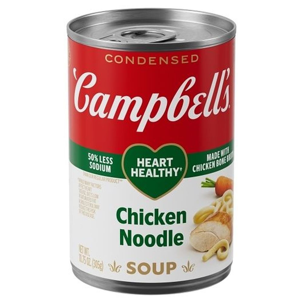 Heart Healthy Condensed Chicken Noodle Soup