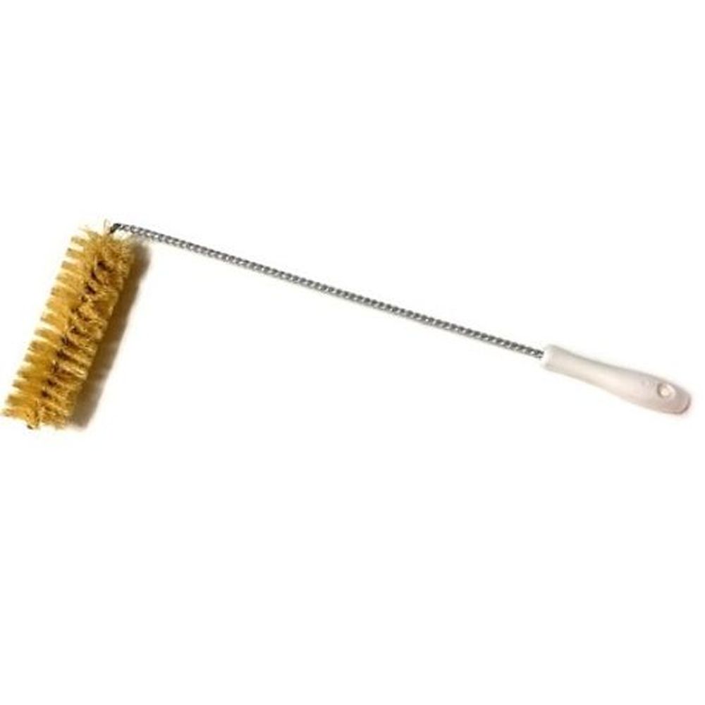 Disco 28 Inch Bent Fryer Tampico Brush With Wooden Handle, 12 Count
