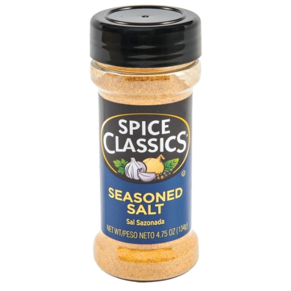 Spice Classics Seasoned Salt, 4.75 Ounce -- 12 Per Case