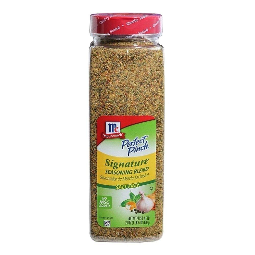 Perfect Pinch Salt-free Signature Seasoning Blend, 21 Ounce -- 6 Per Case