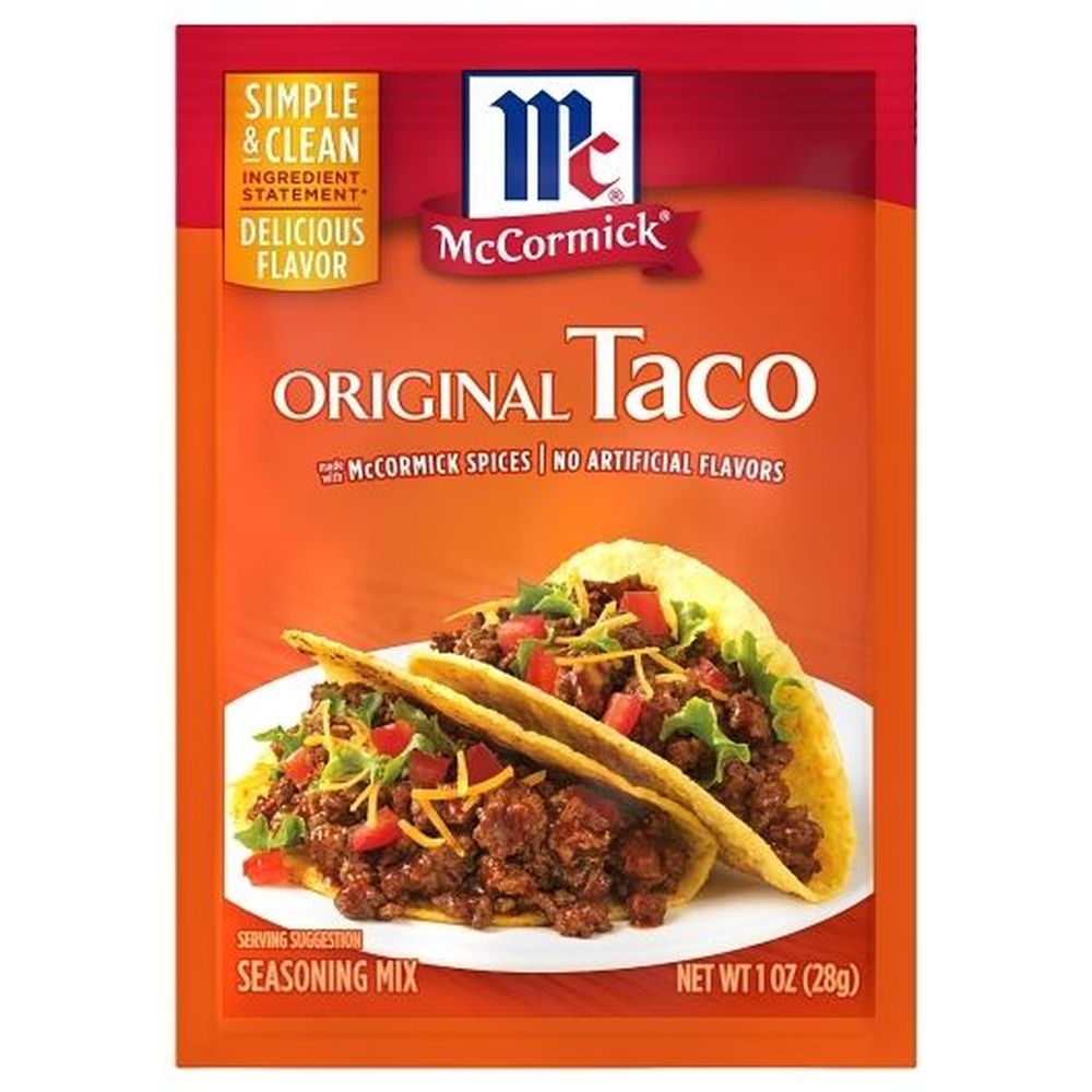 Mccormick Original Taco Seasoning Mix, 1 Ounce -- 24 Per Case