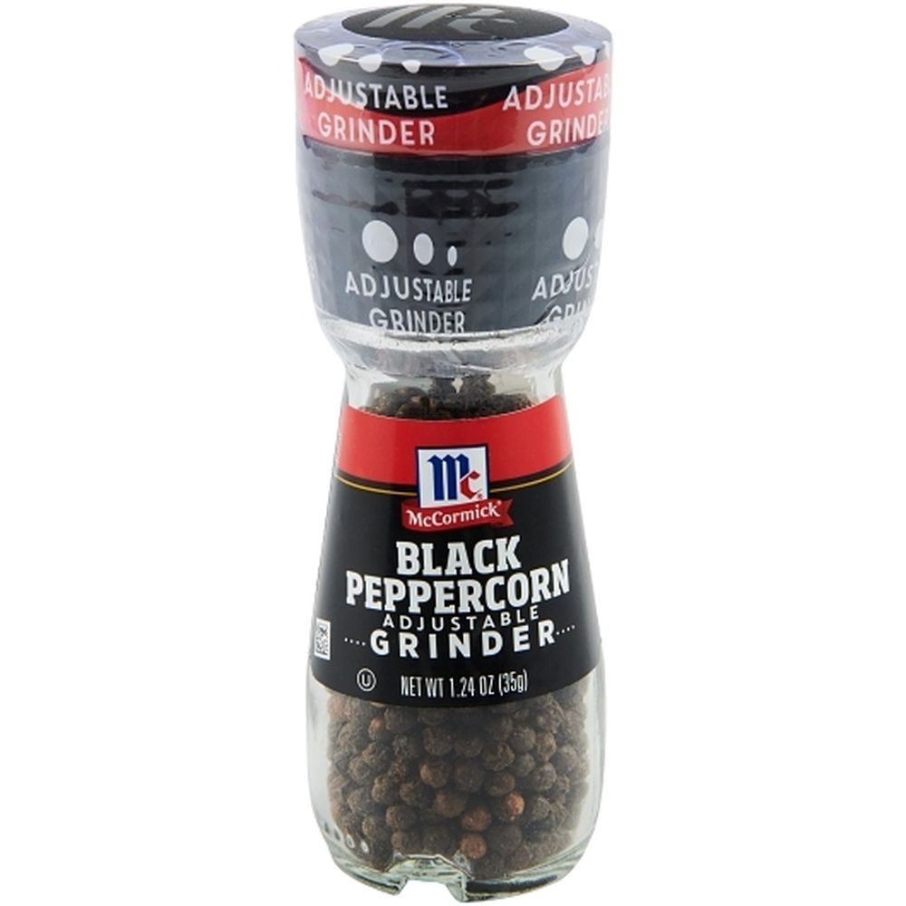 Mccormick Culinary Black Peppercorn Grinder, 1.24 Ounce -- 36 Per Case