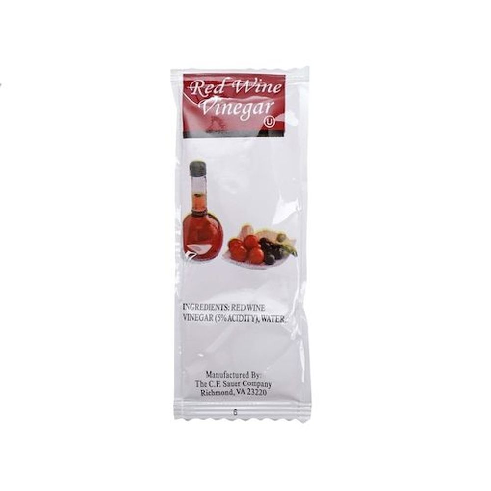 Sauer Red Wine Vinegar, 9 Gram -- 200 Per Case