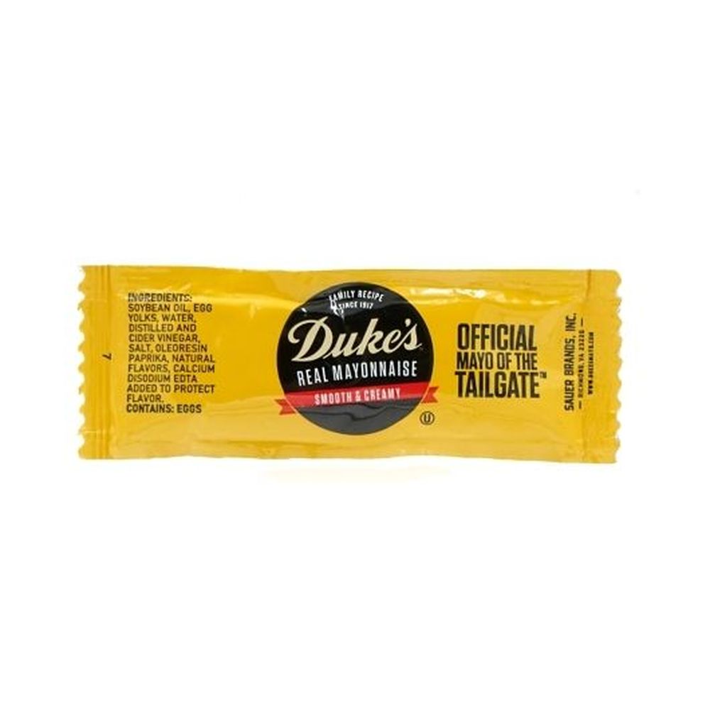 Duke's Smooth And Creamy Mayonnaise, 9 Gram Pouch -- 200 Per Case