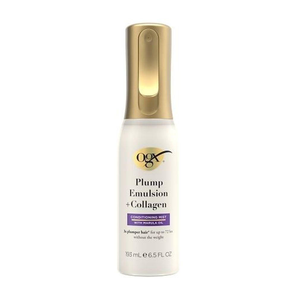 Ogx Plump Emulsion Plus Collagen Conditioning Mist With Marula Oil, 193.5 Milliliter -- 12 Per Case