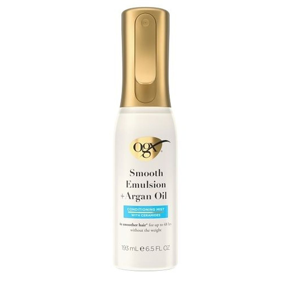 Ogx Smooth Emulsion Plus Argan Oil Conditioning Mist With Ceramides, 193.5 Milliliter -- 12 Per Case