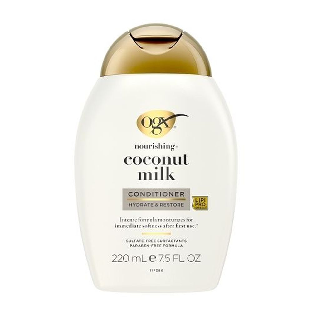 Ogx Nourishing Plus Coconut Milk Conditioner, 7.5 Fluid Ounce -- 12 Per Case