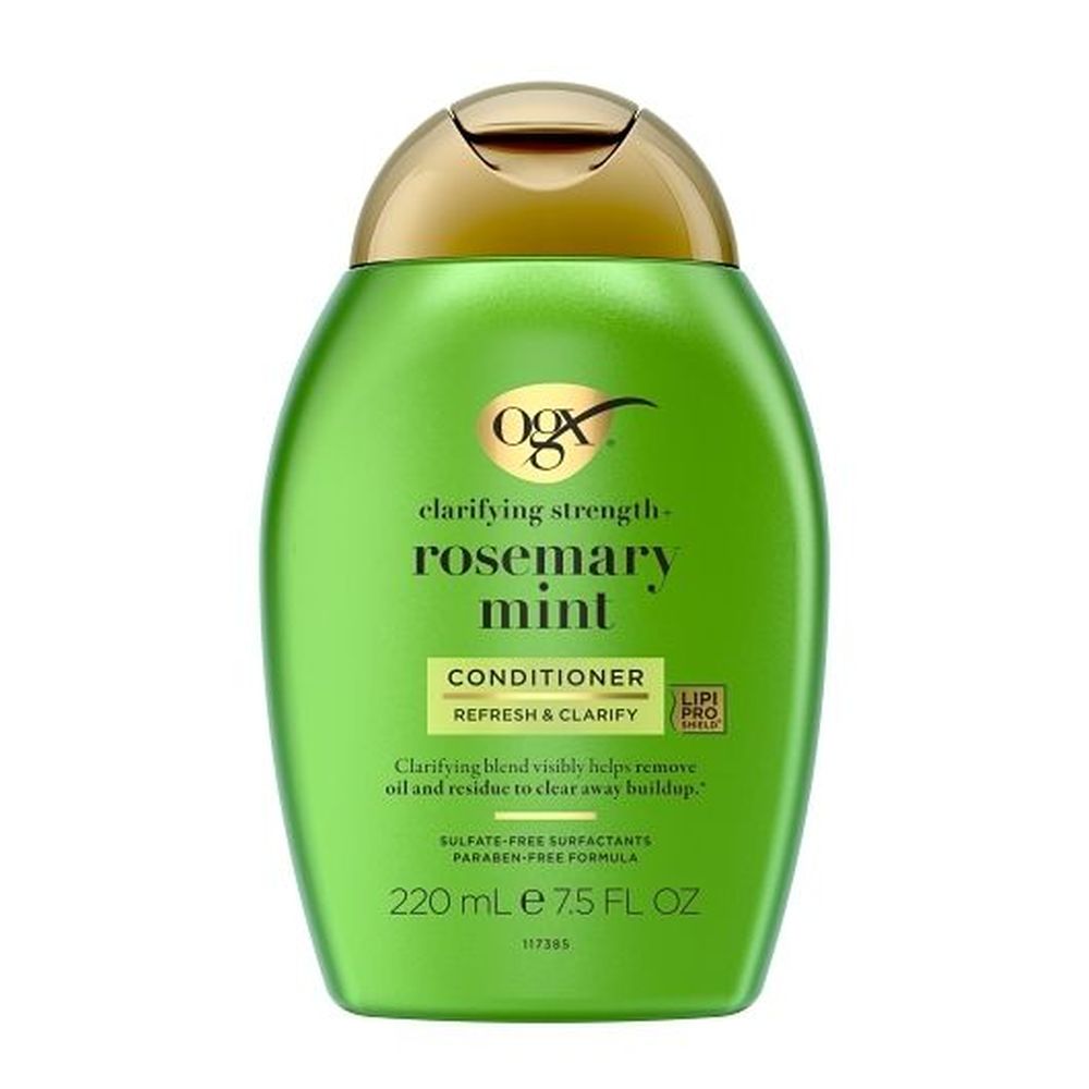 Ogx Clarifying Strength Plus Rosemary Mint Conditioner, 7.5 Fluid Ounce -- 12 Per Case