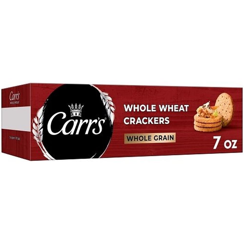 Carr's Whole Wheat Crackers, 7.05 Ounce -- 12 Per Case