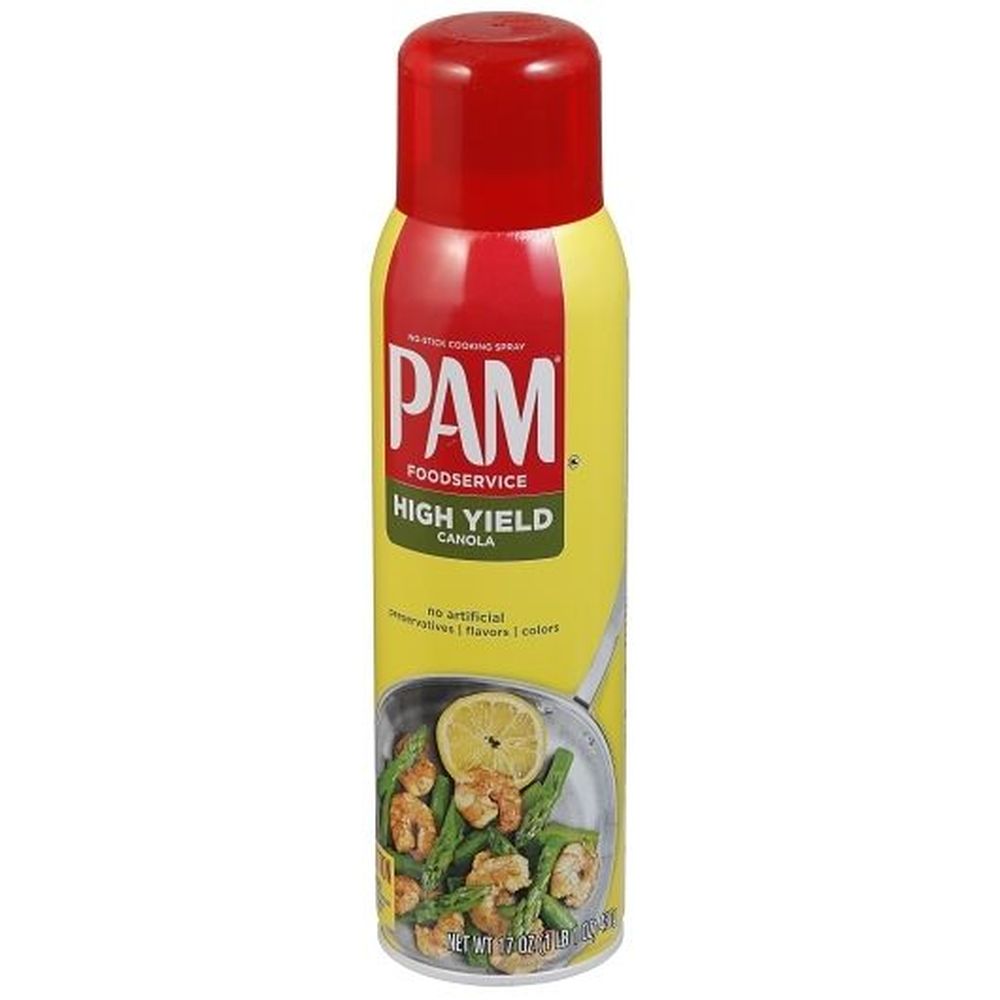 Pam High Yield Canola Pan Spray, 17 Ounce -- 6 Per Case
