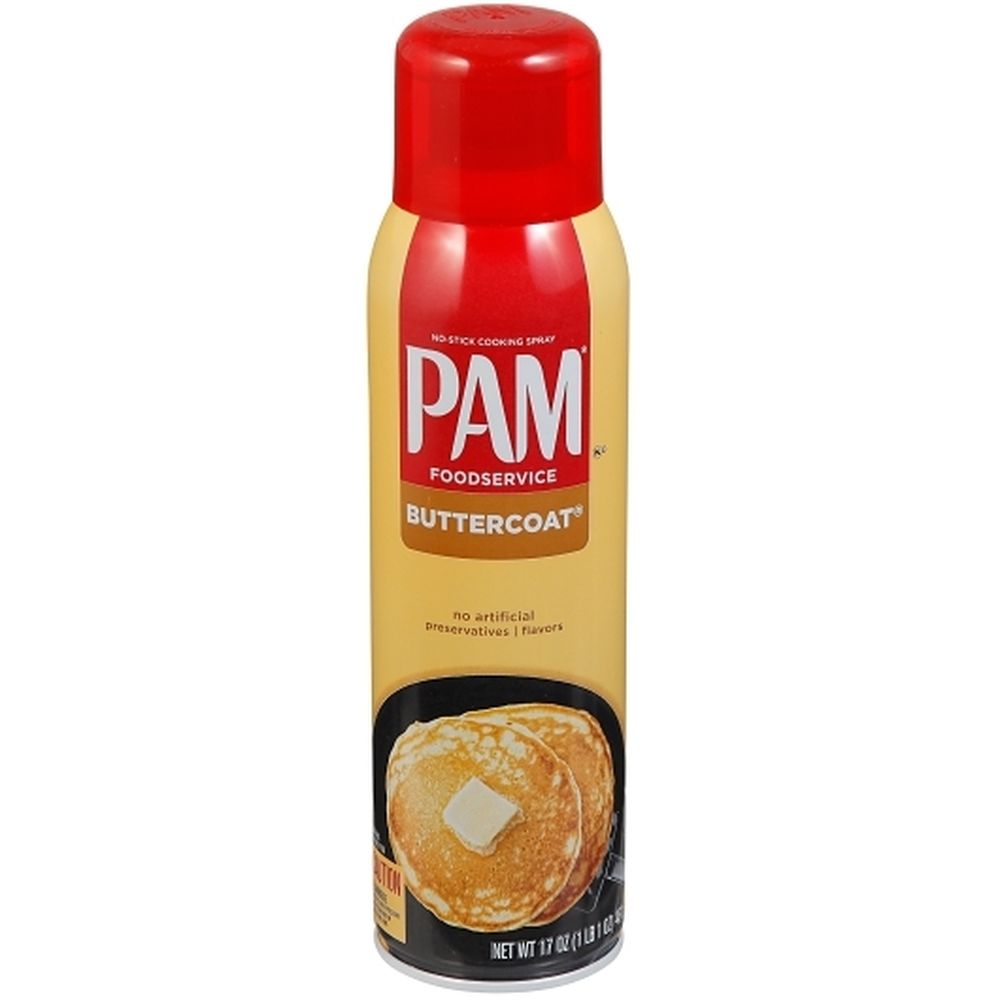 Pam Buttercoat No Stick Cooking Spray, 17 Ounce -- 6 Per Case