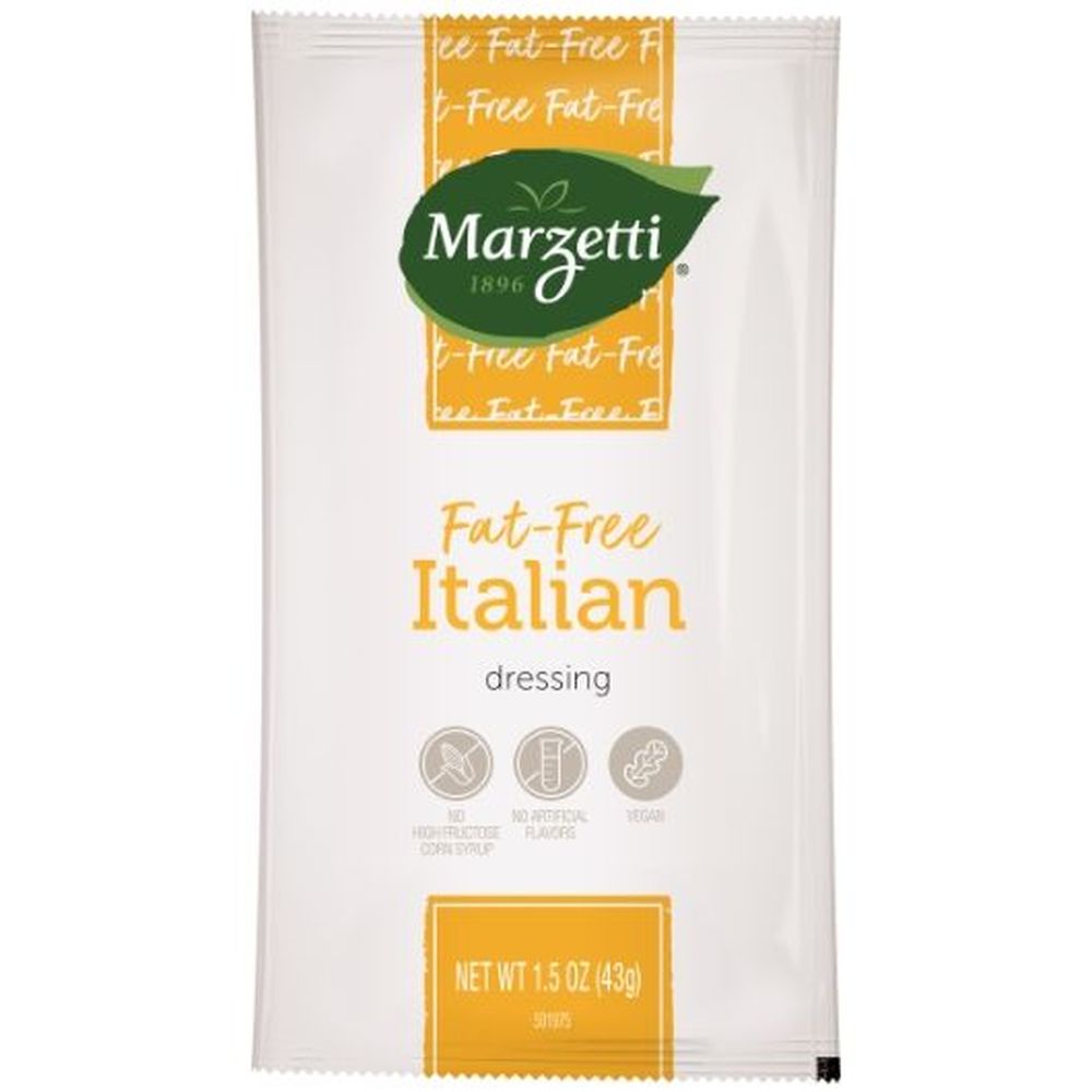 Marzetti Fat Free Italian Dressing, 1.5 Ounce -- 60 Per Case