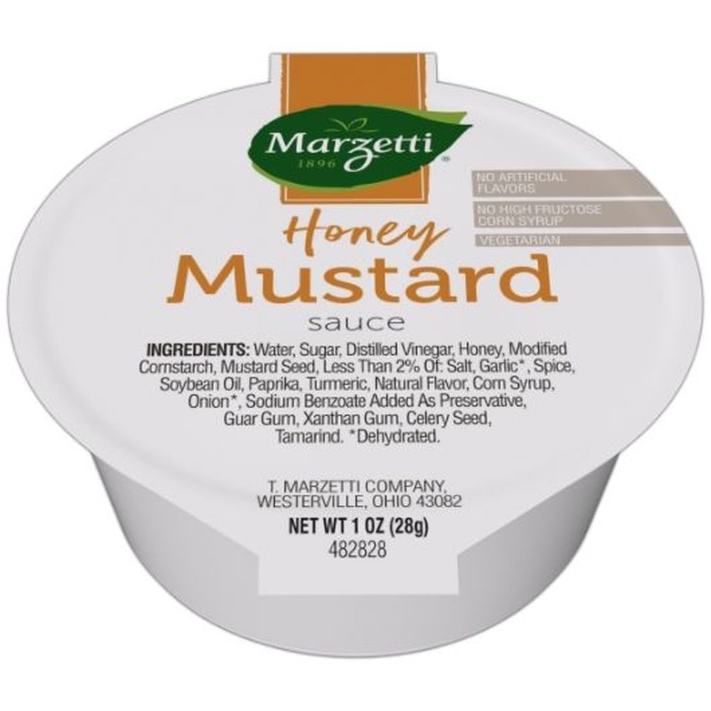 Marzetti Honey Mustard Sauce - Single Serve, 1 Ounce Cup -- 120 Per Case