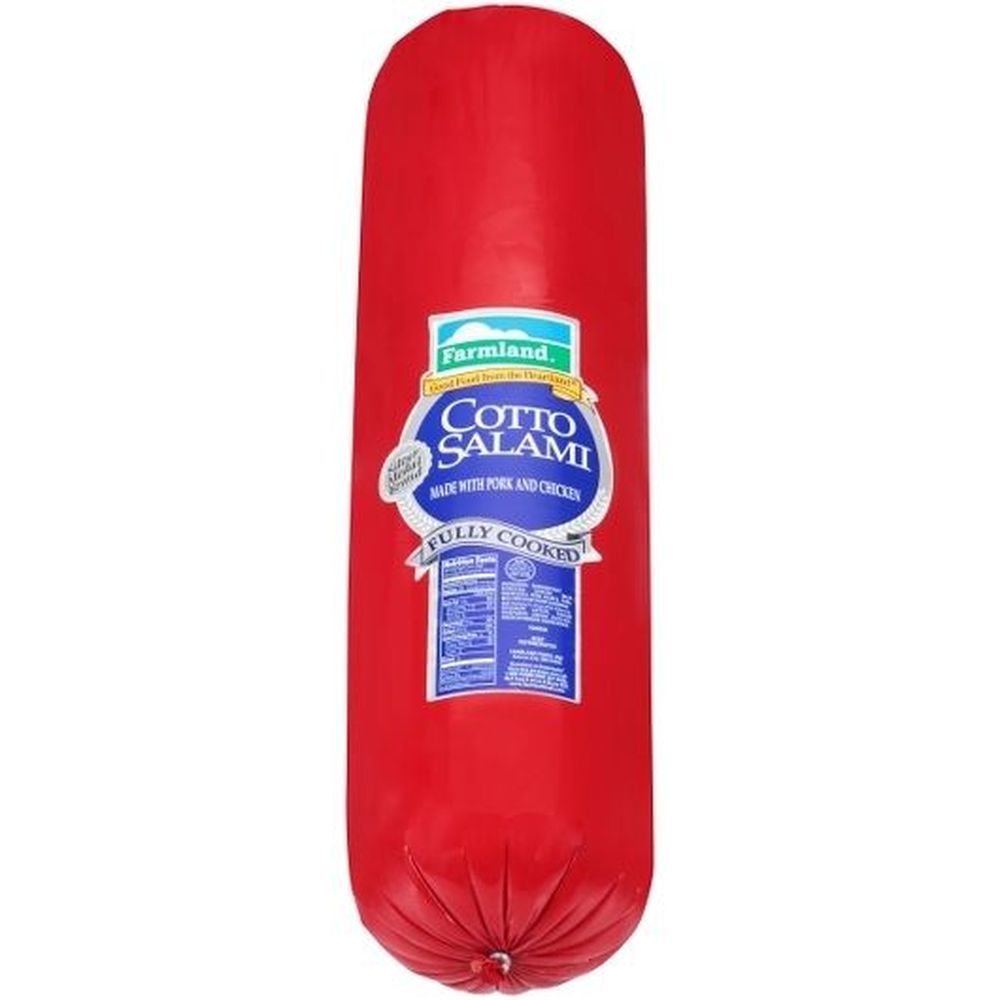 Farmland Silver Medal Smoked Cotto Salami, 10 Pound