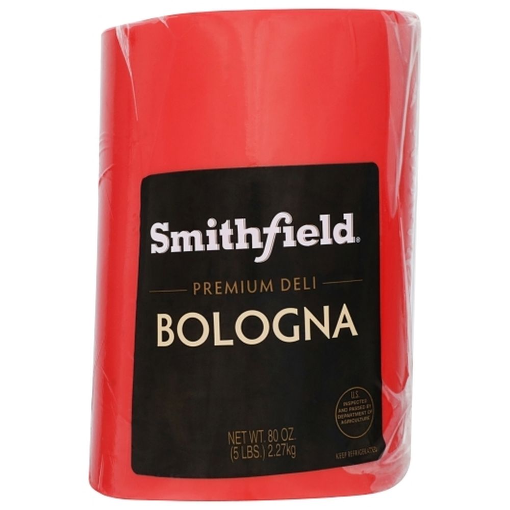 Smithfield Premium Deli Meat Bologna Loaves, 5 Pound -- 2 Per Case