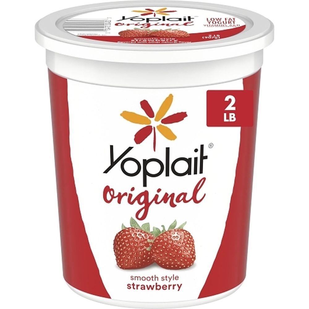 Yoplait Original Strawberry Low Fat Yogurt, 32 Ounce -- 6 Per Case