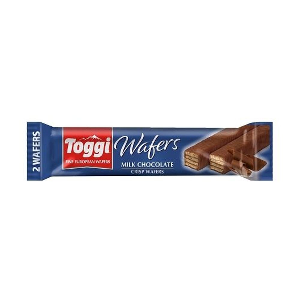 Toggi European Milk Chocolate Wafer, 1.75 Ounce -- 144 Per Case