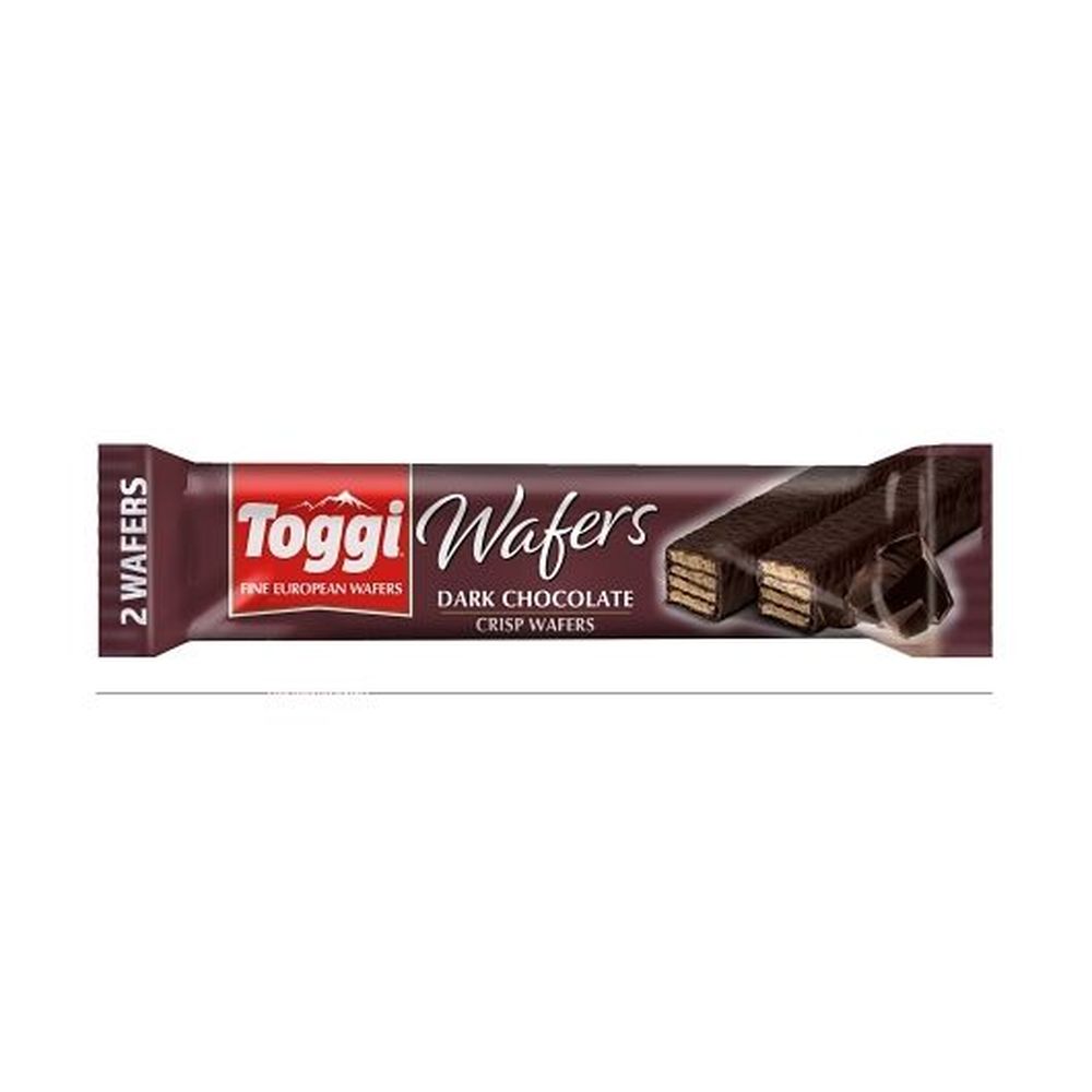 Toggi European Dark Chocolate Wafer, 1.75 Ounce -- 144 Per Case