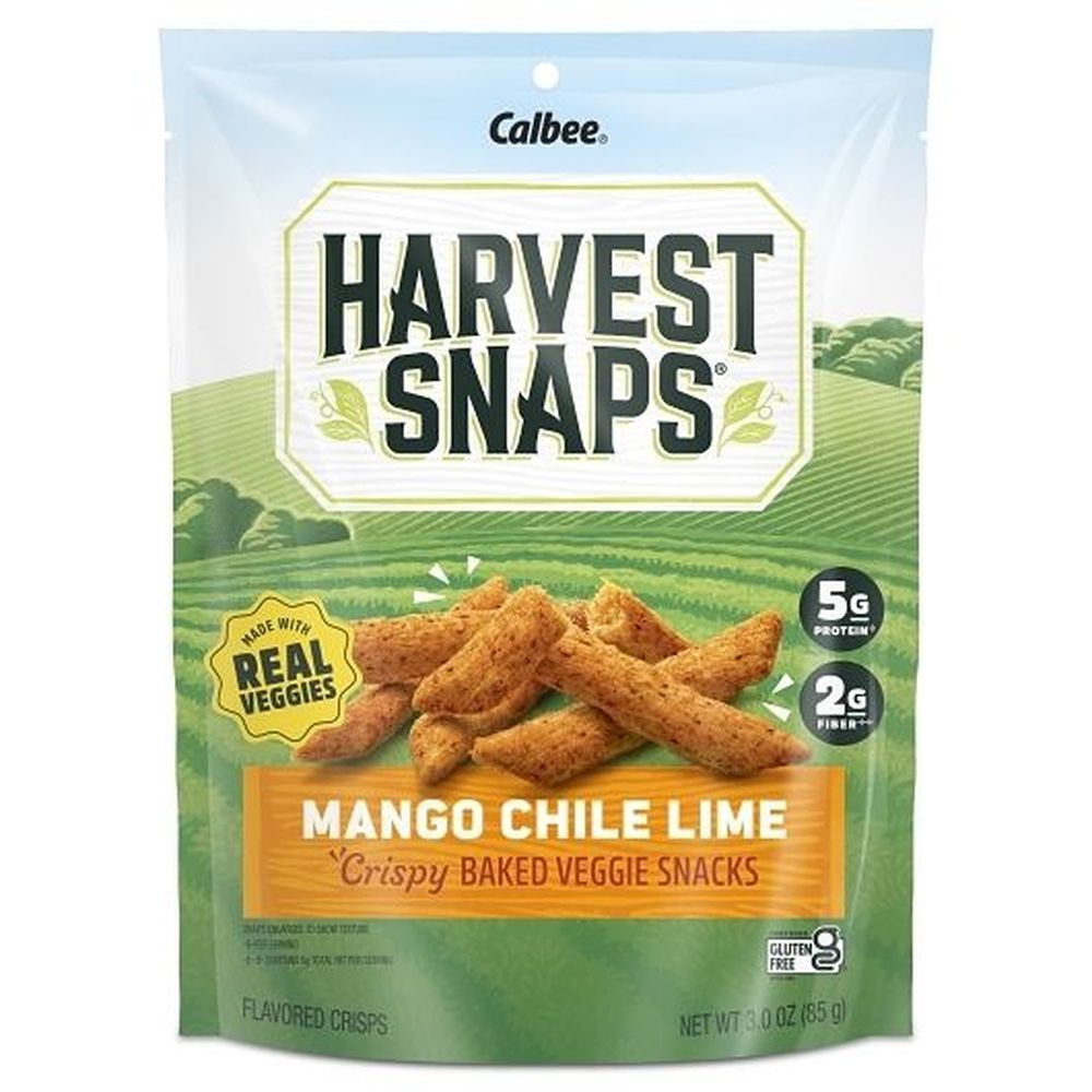 Harvest Snaps Mango Chile Lime Lentil Veggie Crisps, 3 Ounce -- 12 Per Case