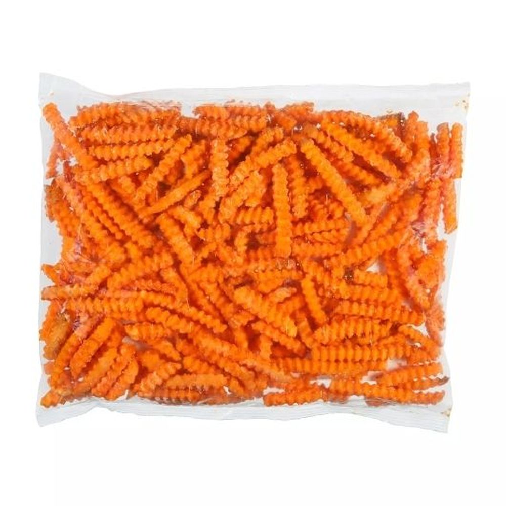 Simplot Sweets 1/2 Inch Crinkle Cut Sweet Potato Fries, 2.5 Pound -- 6 Per Case