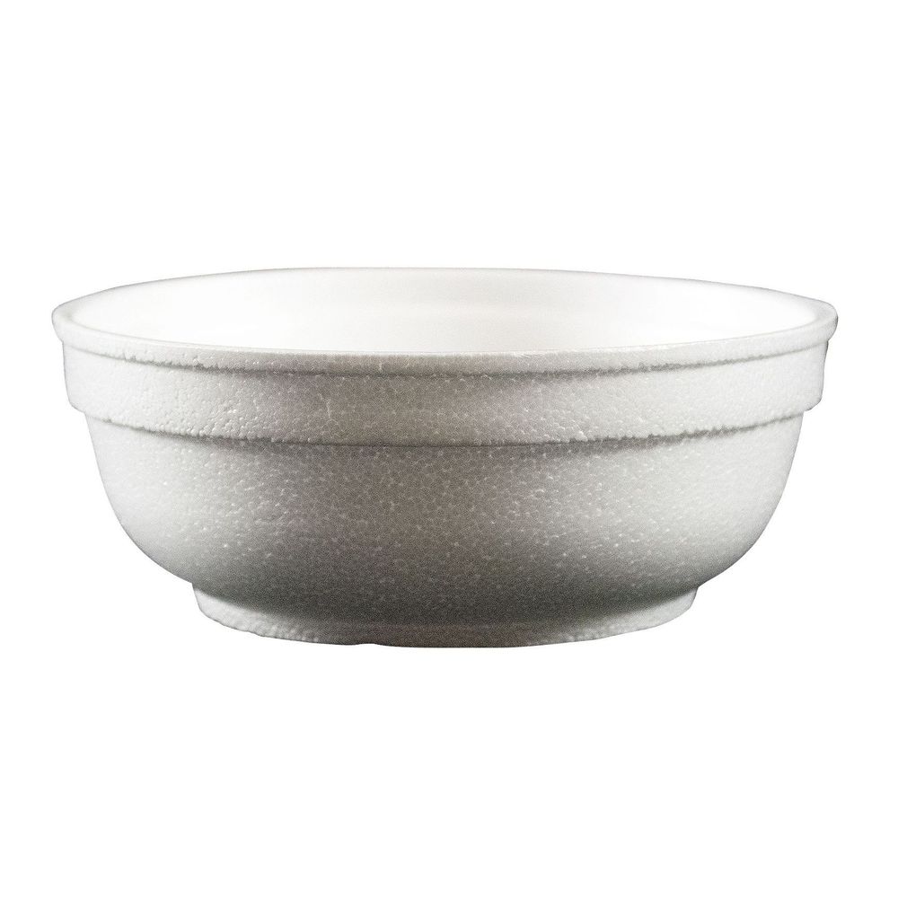 Wincup B6 White Foam Bowl, 6 Ounce Capacity -- 1000 Per Case