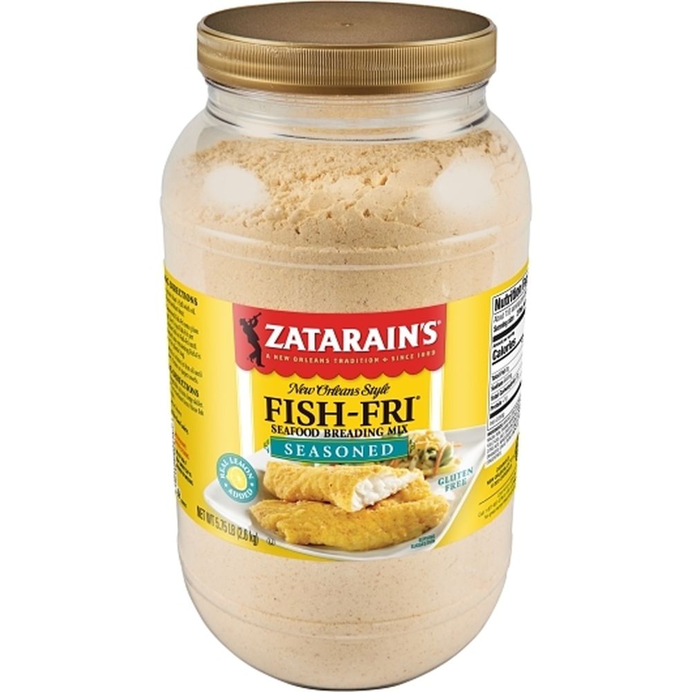 Zatarain's Seasoned Fish Fry Breading Mix, 5.75 Pound -- 4 Per Case