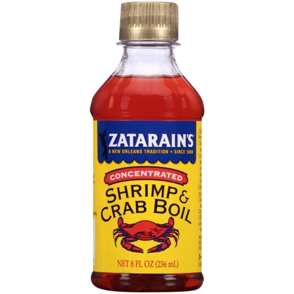 Zatarain's Concentrated Liquid Sea Crab And Shrimp Boil, 8 Fluid Ounce -- 12 Per Case