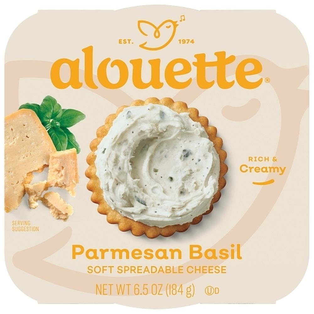 Premium Parmesan and Basil Cheese Spread