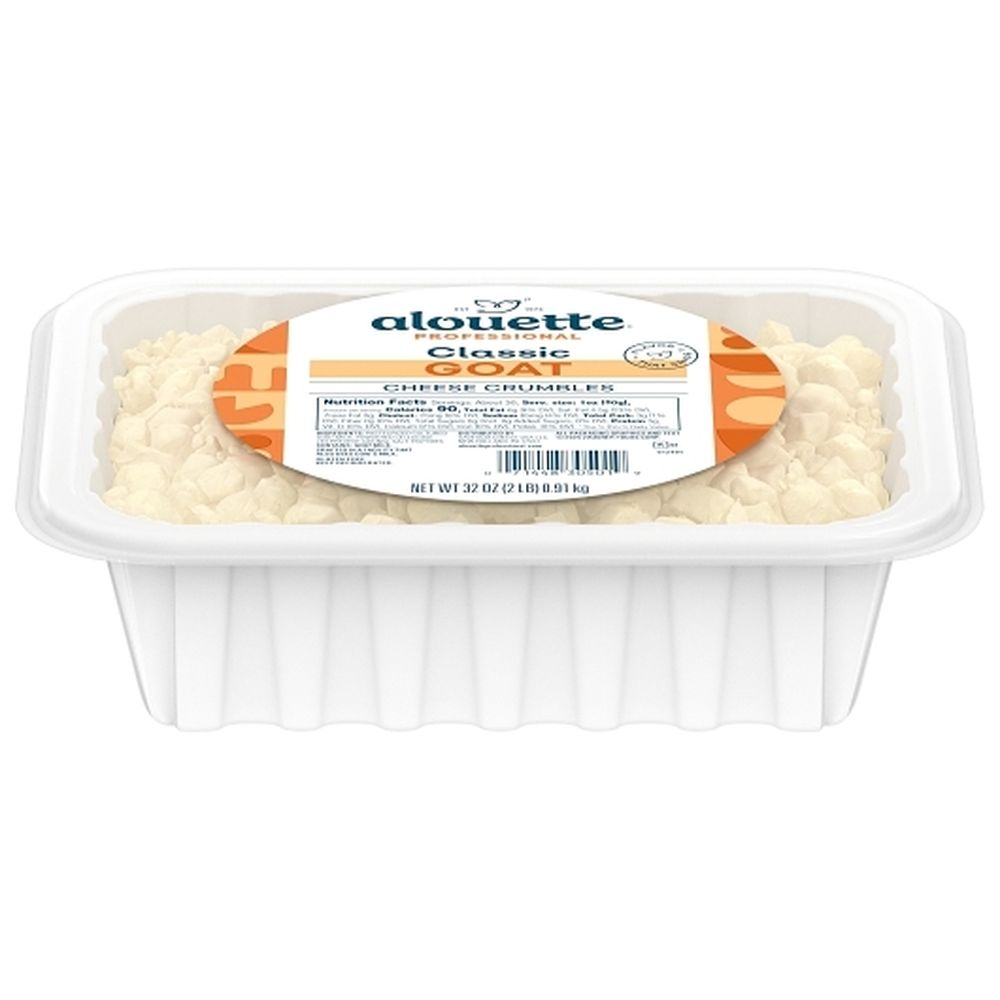 Alouette Goat Cheese Crumbles, 2 Pound -- 2 Per Case