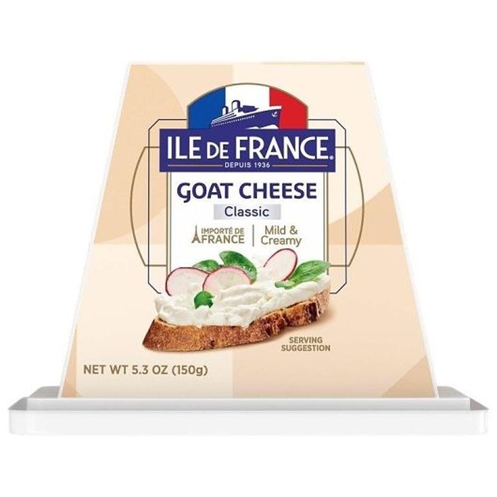 Ile De France Classic Goat Cheese, 5.3 Ounce -- 6 Per Case