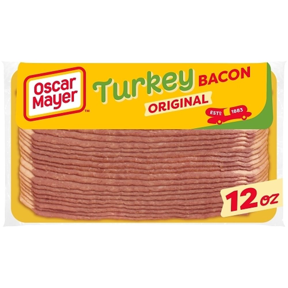 Oscar Mayer Louis Rich Sliced Turkey Bacon, 12 Ounce -- 16 Per Case