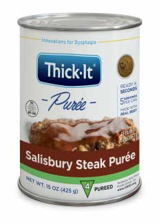 Thick-it Salisbury Steak Puree, 15 Ounce -- 12 Per Case
