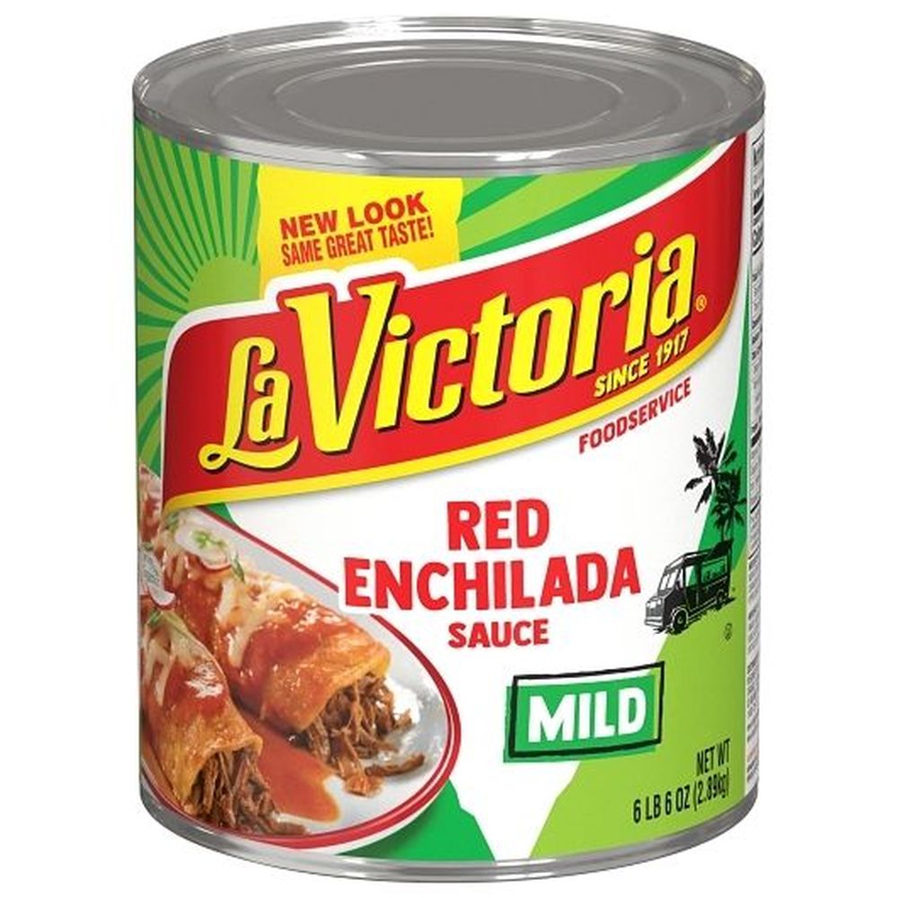La Victoria Enchilada Sauce, Red Chile Base, 10 Can -- 6 Per Case