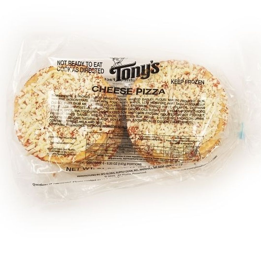 Tony's Cheese Par Baked Pizza, 5.5 Ounce -- 54 Per Case