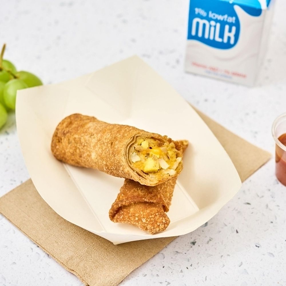 Whole Grain Breakfast Egg Roll