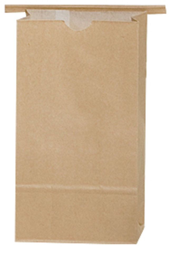 1 Pound Poly Lined Natural Stand Up Bakery and Coffee Bag