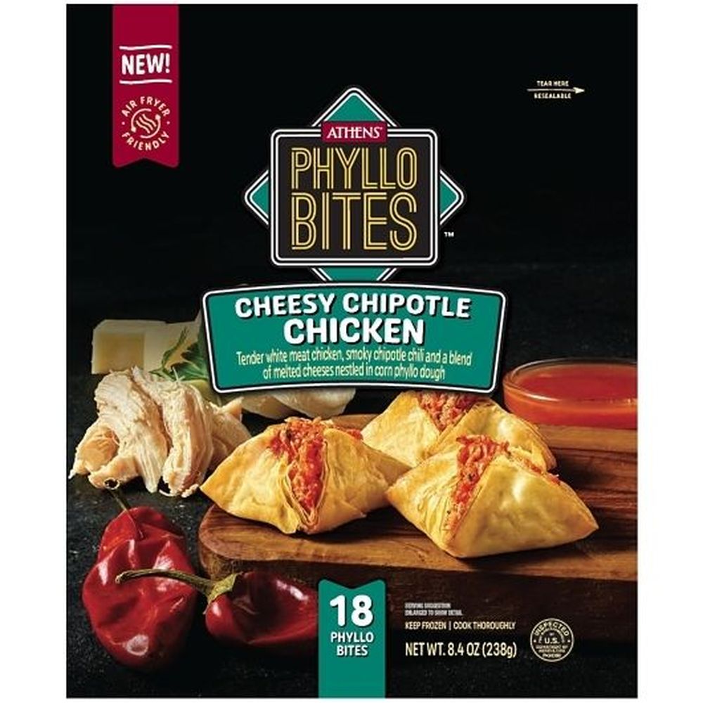 Cheesy Chipotle Chicken Phyllo Bite