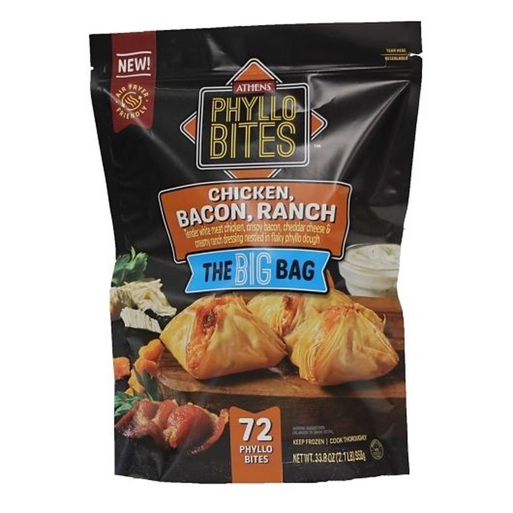Chicken Bacon Ranch Phyllo Bites